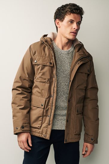 Fully borg lined jacket on sale