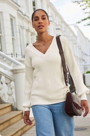 Next white jumper 2025