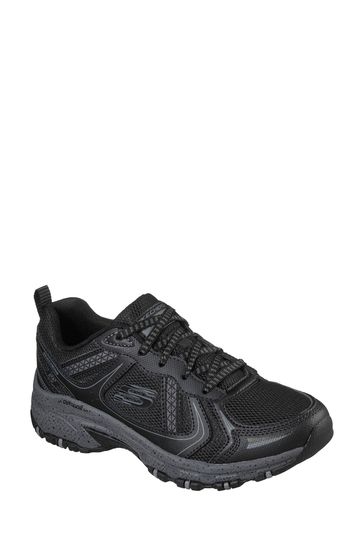 All black skechers shoes top