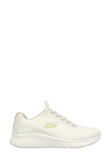 All white womens skechers 2025