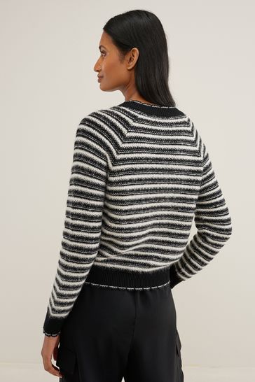 Sparkle stripe jumper sale