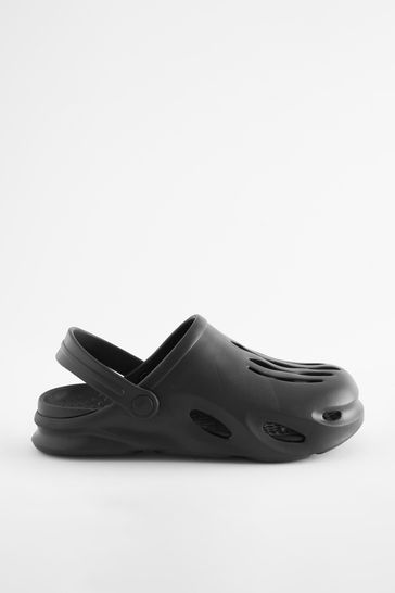 Black clog sandals 2025