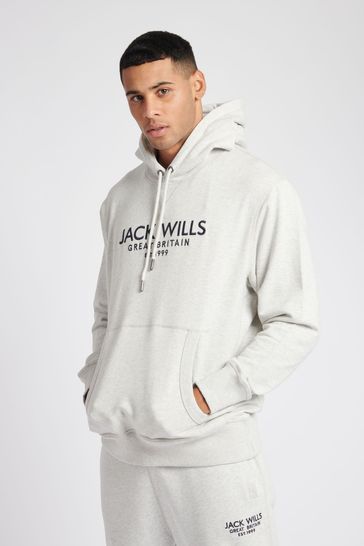 Buy Jack Wills Batsford Black Hoodie from Next Luxembourg