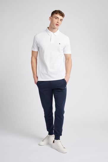 Jack wills white polo top