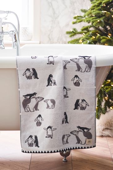 Penguin bath online towel