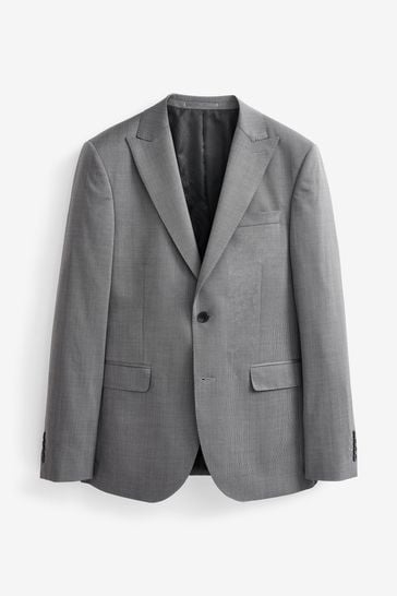 Wool blend discount suit jacket