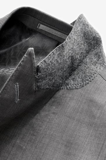 Mens slim fit wool on sale jacket