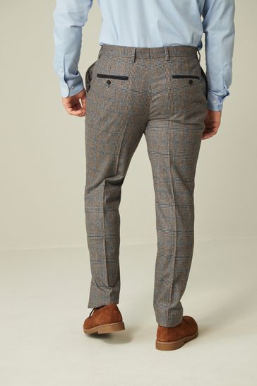 Nova check trousers sale