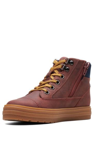 Clarks G Fit Nova Street Kids Boots