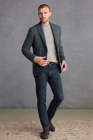 Blue and hotsell grey blazer