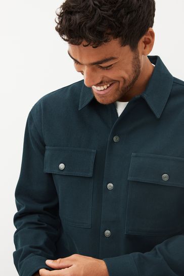 Buy Twin Pocket Cotton Shacket from Next USA
