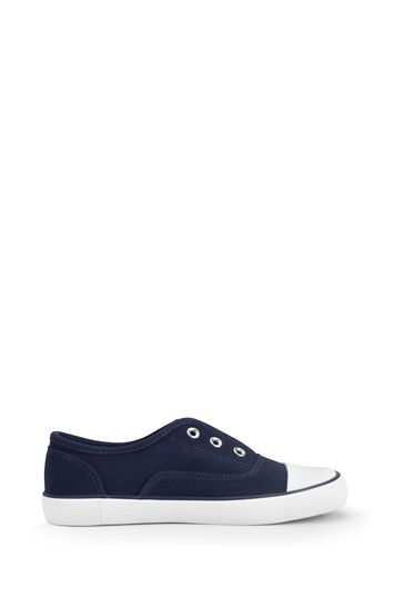 Blue 2025 canvas shoes