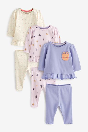 Lilac leggings baby clearance