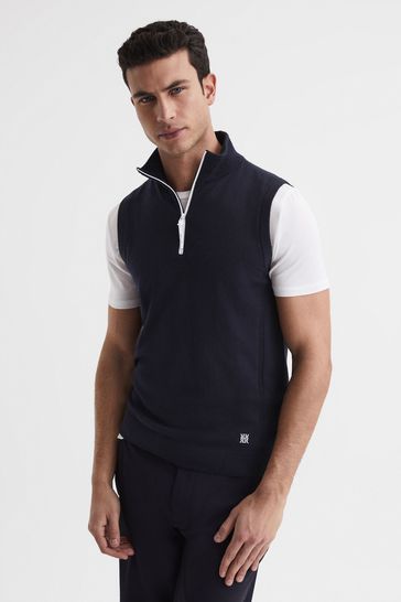 Sleeveless golf jumper clearance