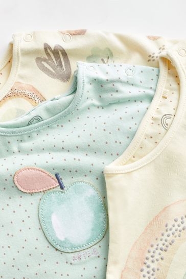 Buy Mint Green Baby Long Sleeve Tops 4 Pack from Next Australia
