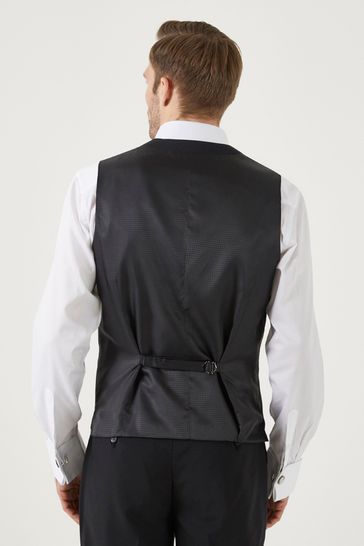 Next on sale black waistcoat