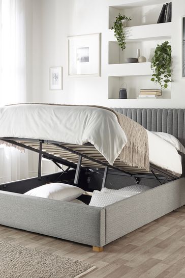 Serenity upholstered ottoman hot sale storage bed