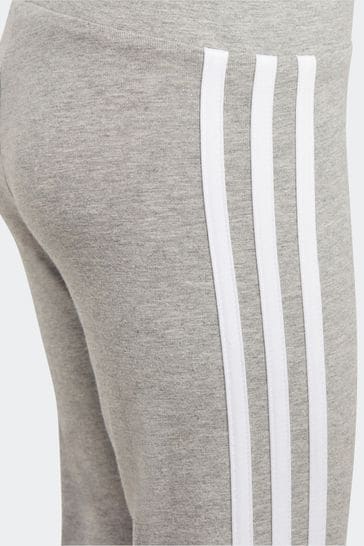 Childrens grey 2024 adidas leggings