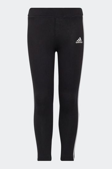 adidas Black Sportswear Essentials 3-Stripes Leggings