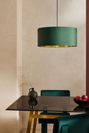 Brass sales drum shade
