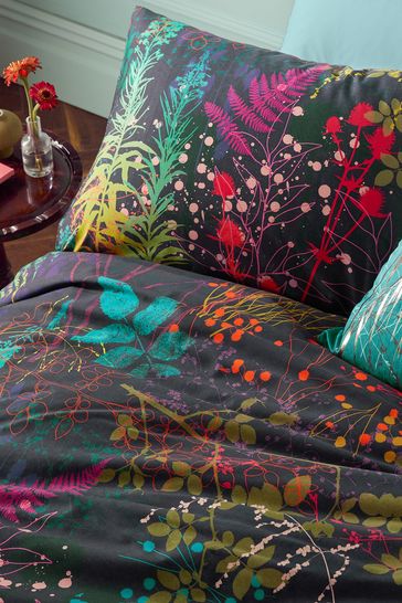 Clarissa Hulse Set of 2 Purple Serendipity Rainbow Pillowcases