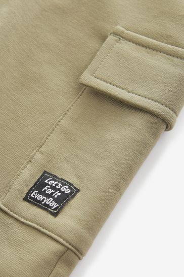 Khaki Green Super Skinny Utility Joggers 3mths 7yrs