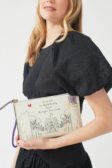 Buy Radley London Medium White The Coronation Palace Ziptop
