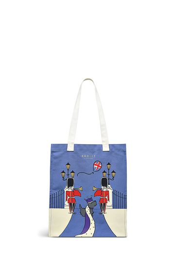 Buy Radley London Medium Blue The Coronation Open Top Tote Bag