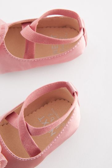 Newborn sales ballet shoes