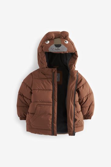 Bear puffer jacket clearance