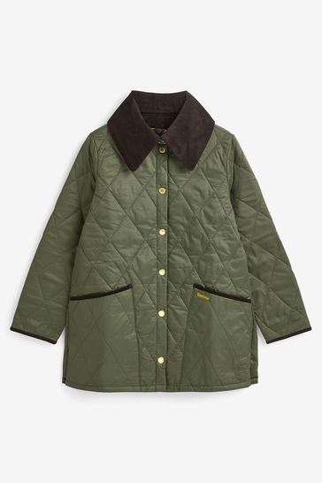Barbour diamond quilted jacket sale