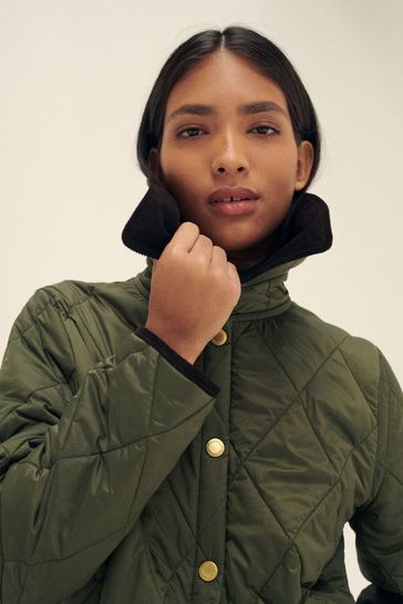Barbour blazer outlet womens Green