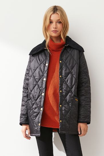 Barbour diamond shop quilted jacket