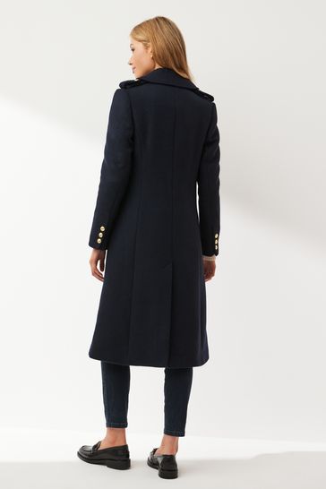 Barbour wool coat gold store
