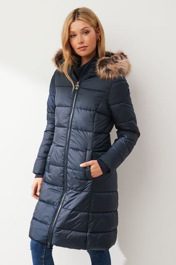 Ladies barbour sale hooded jacket