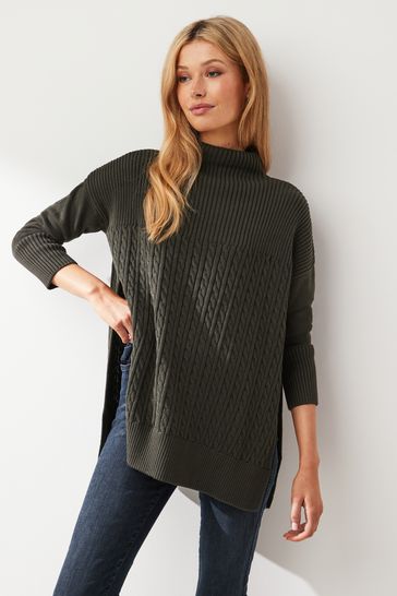 Barbour jumper clearance womens Green