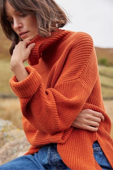 Barbour sweater best sale womens Orange