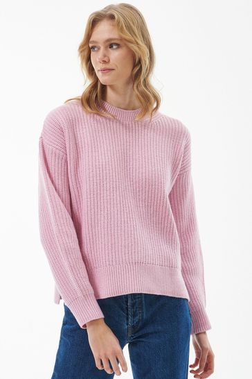 Buy Barbour Pink Horizon Knit Jumper from Next Ireland