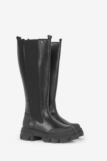 Barbour ladies knee high boots new arrivals