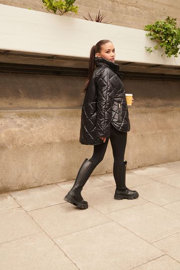 Barbour knee boots 2025
