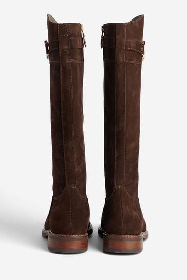Barbour ladies knee high boots cheap