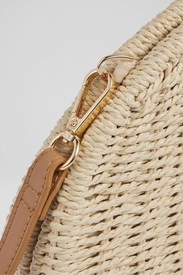 Buy LK Bennett Natural Lorena Wicker Shoulder Bag from Next Ukraine