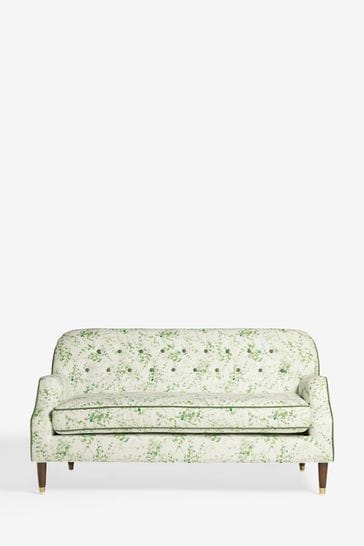 Green cheap floral couch