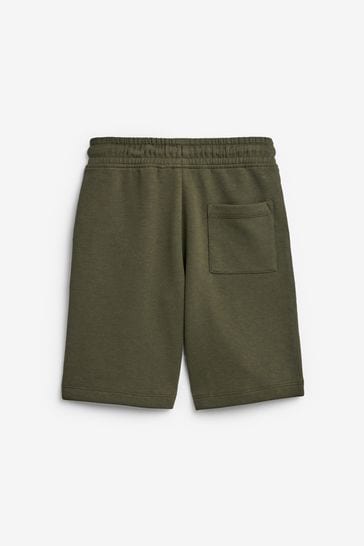 Khaki black hot sale shorts