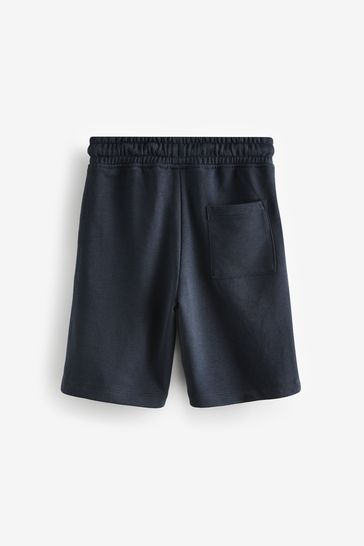 Mens navy jersey shorts on sale