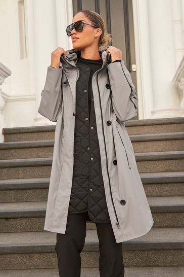 Rubberised coat top