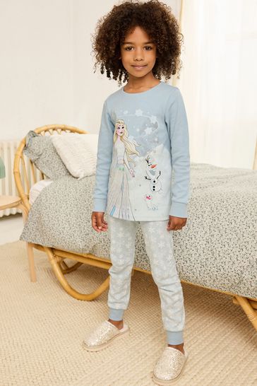 Buy Blue White Disney Frozen Elsa Pyjamas 9mths 10yrs from Next Netherlands