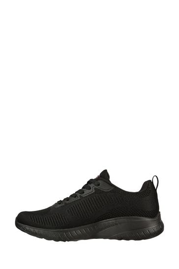 Buy Skechers Womens Wide Fit Bobs Squad Chaos Face Off Trainers