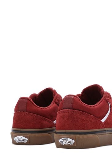 All red vans youth hot sale
