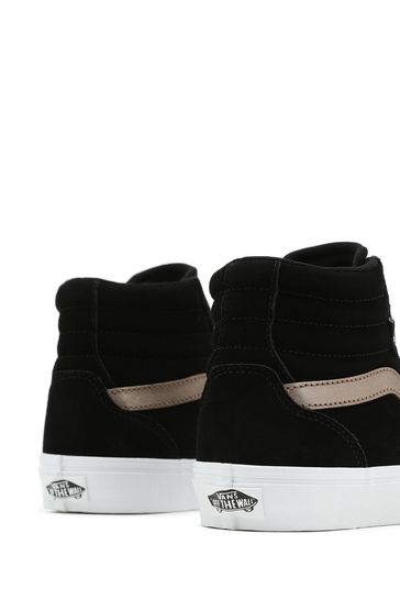 Black vans deals gold